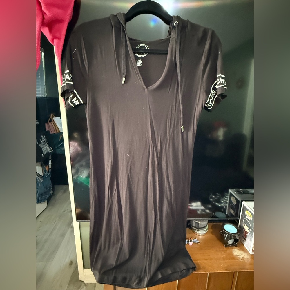 Michael Kors Black Short Sleeve Dress